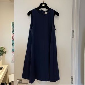 Lisa Perry navy shift dress, size L